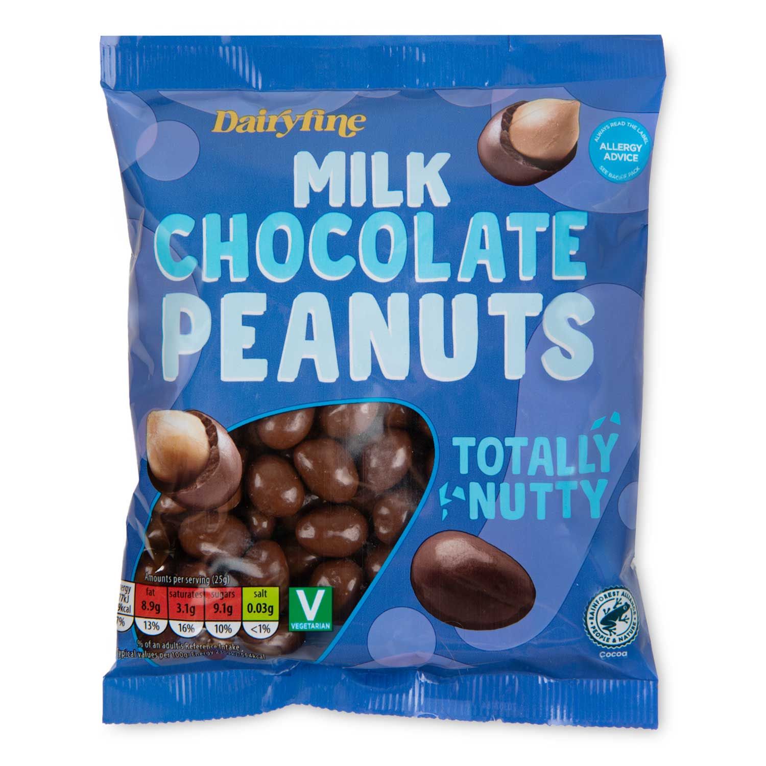 Chocolate Coated Peanuts 180g Dairyfine